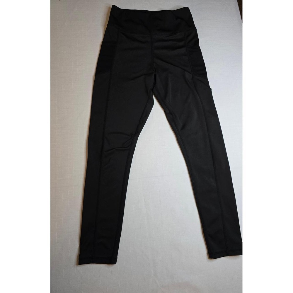 Lululemon Black High Rise Mesh Pocket Leggings Size 4 Athletic Yoga Tights